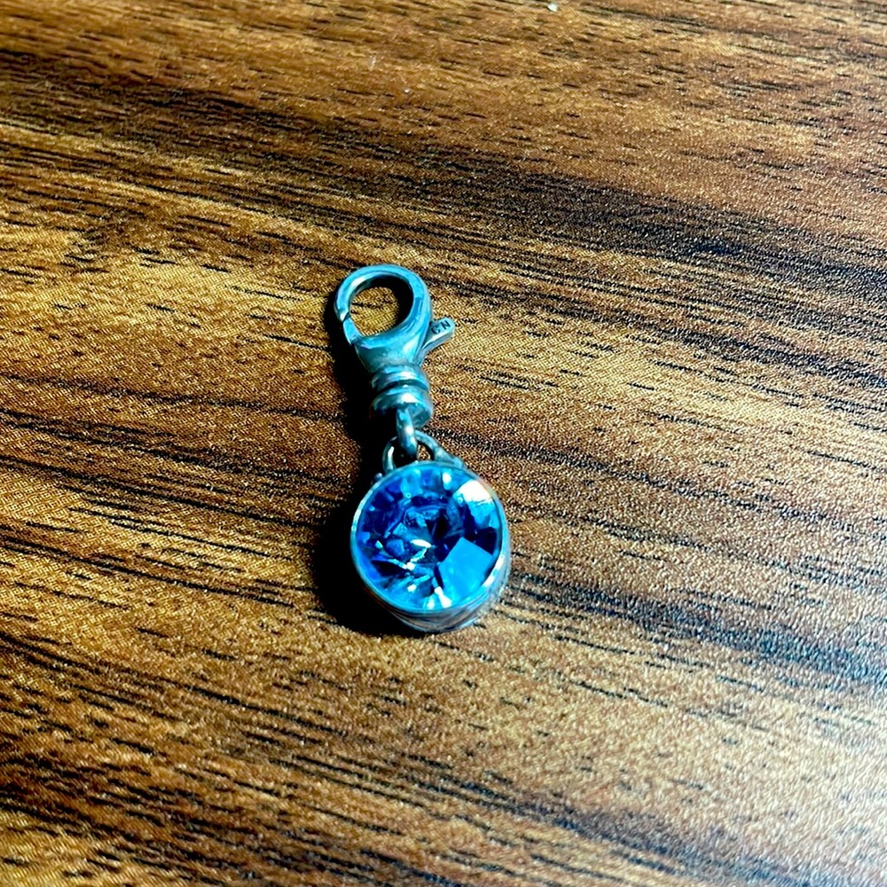 Silpada Blue Aquamarine Swarovski Crystal